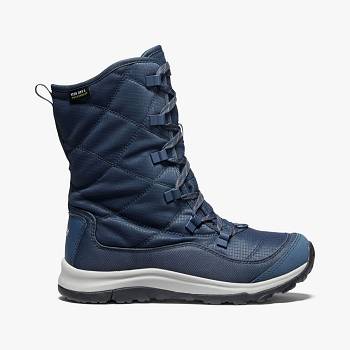 KEEN Terradora II Zimné Lace Up - Tmavomodre Nepremokave Topanky Damske, KEEN269